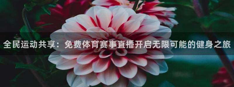 全民运动共享：免费体育赛事直播开启无限可能的健身之旅